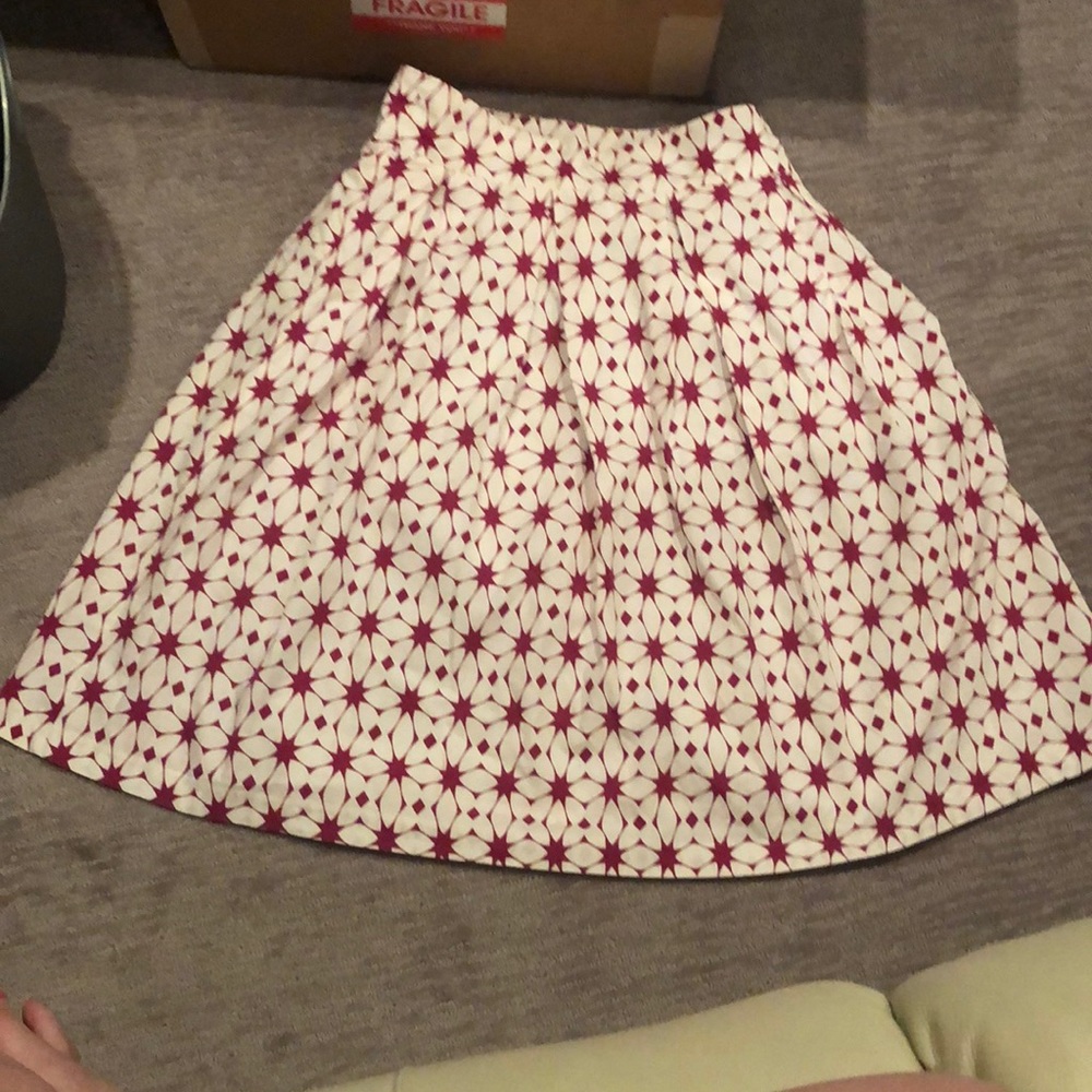 M Downeast Skirt 100% Cotton geometric shapes